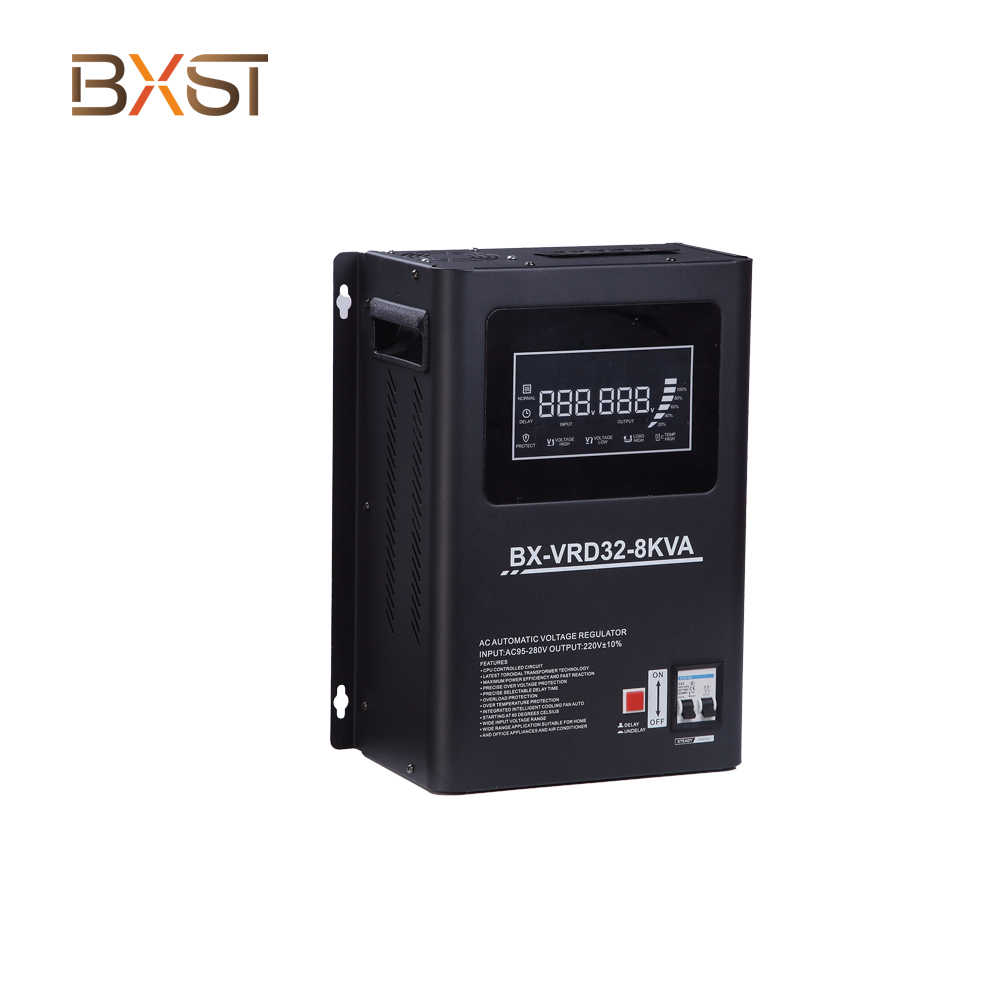 BX-VRD32-8KVA أفضل استقرار منظم الجهد الجهد الطور الثلاثة للمنزل بأكمله