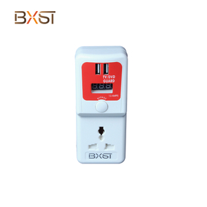 BXST TV Guard UK Plud Automatic Voltage Protector مع USB V187-D-USB