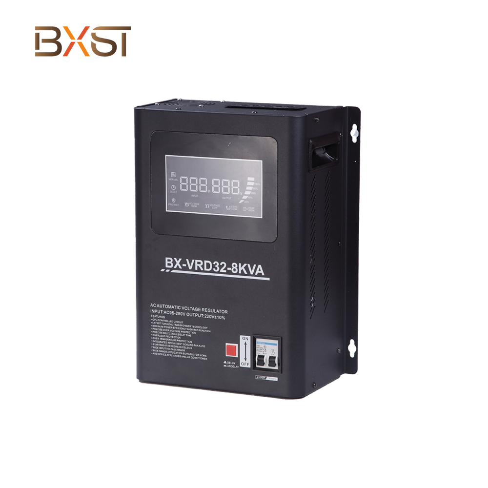 BX-VRD32-8KVA أفضل استقرار منظم الجهد الجهد الطور الثلاثة للمنزل بأكمله