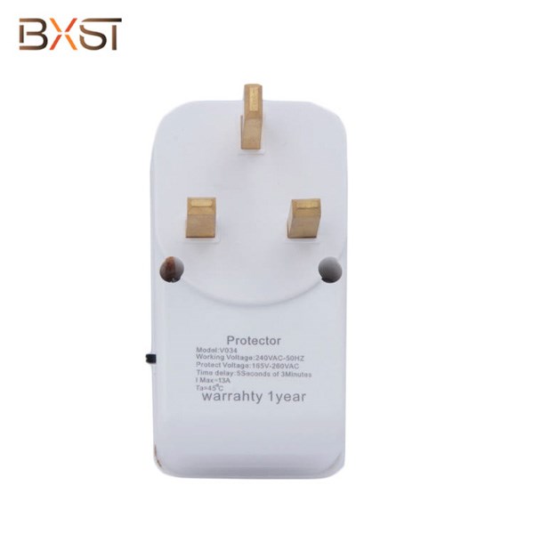 BXST 13A PC Material UK Plug Plug Plug Stergerator Protector