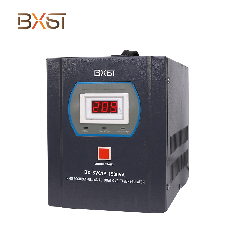 BXST Home 220V الجهد المثبت على الحائط المثبت SVC19-1500VA