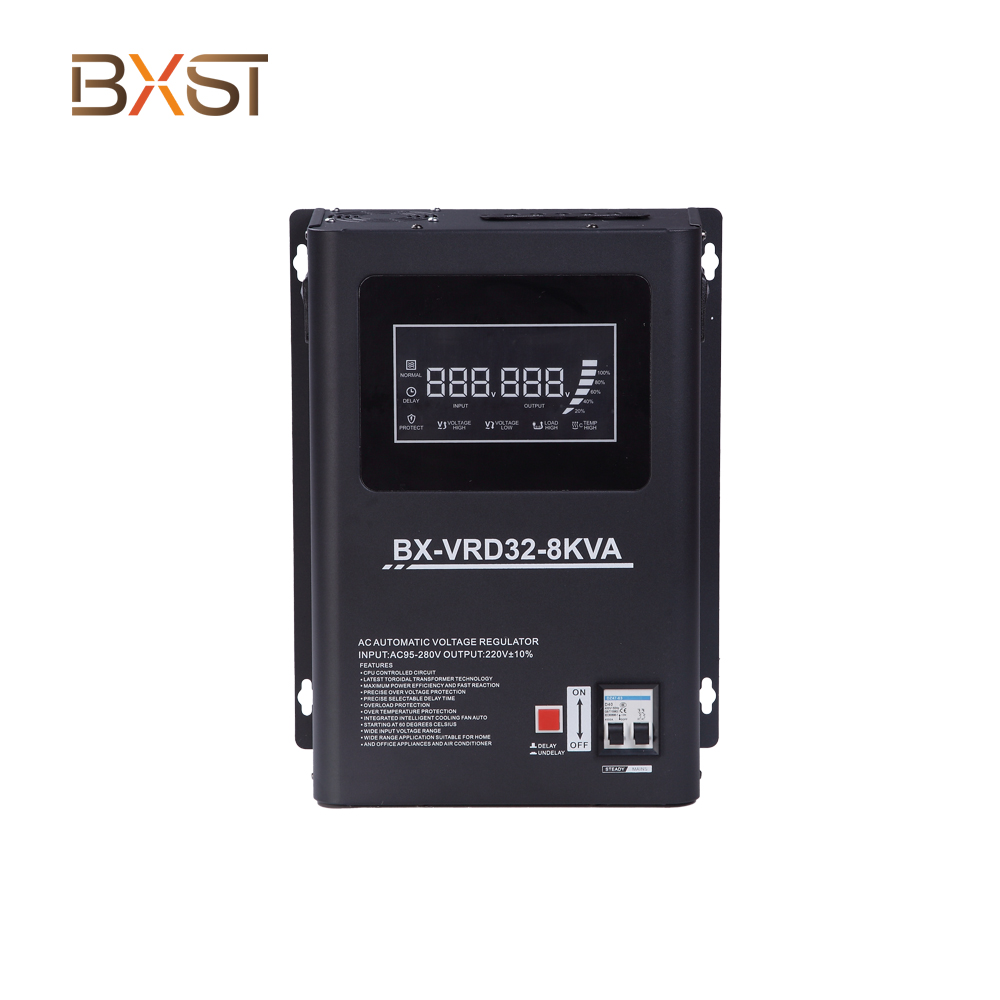 BX-VRD32-8KVA أفضل استقرار منظم الجهد الجهد الطور الثلاثة للمنزل بأكمله