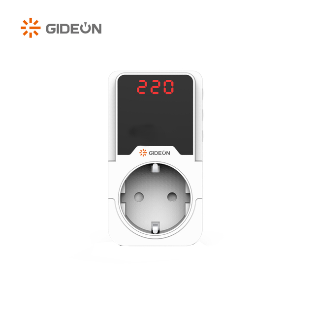 GD-V099 German Plug 230V الجهد الجهد واقي الجهد التلقائي وحامي غير الجهد للاستخدام المنزلي