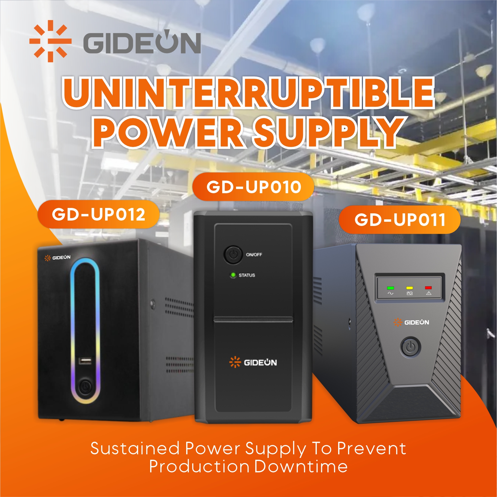 GD Series AC UPS - حلول مزود توليد الطاقة غير موثوقة غير موثوقة