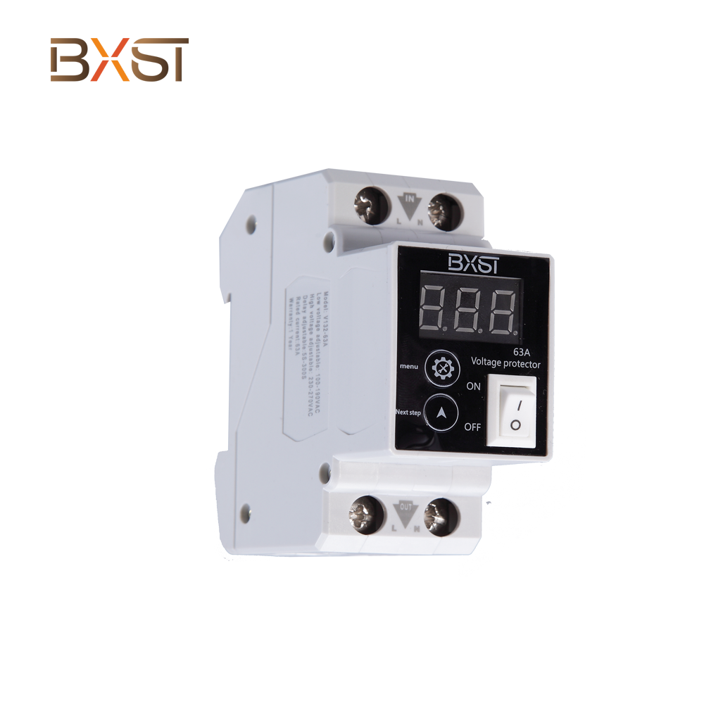 BXST DIN RAIL 220V مرحلة الجهد الحامي V132