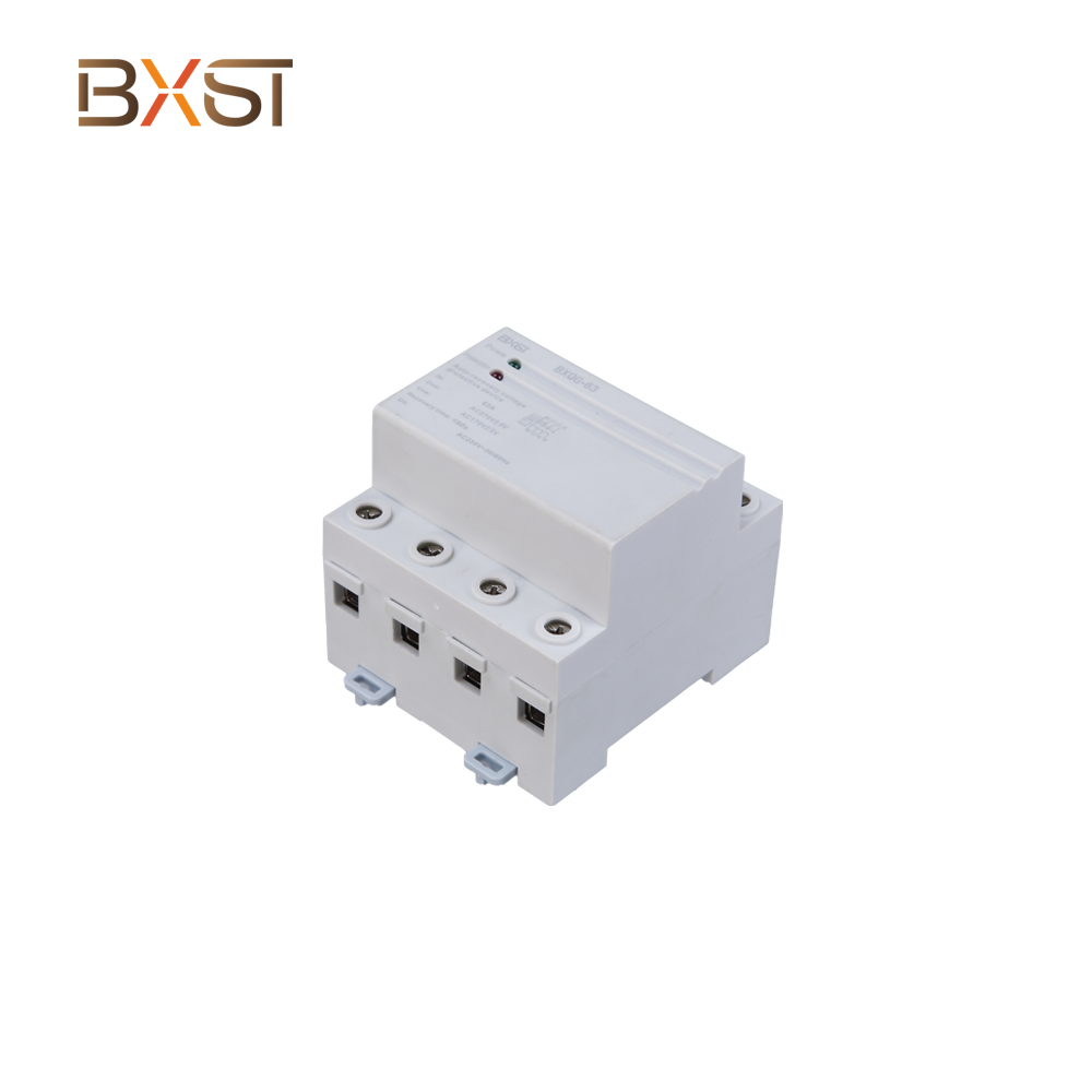 BXST DIN RAIL 230V 63A 3 Phase Voltage Protector V002