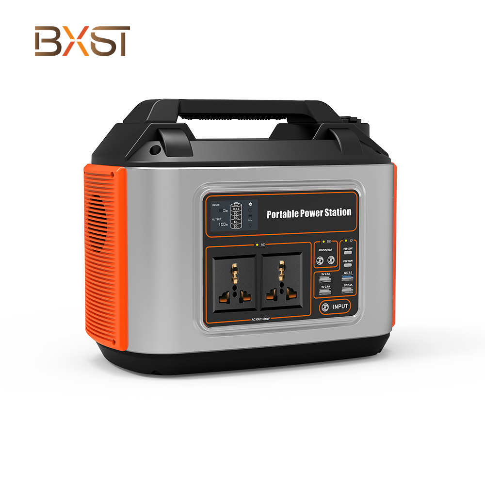 BX-SS011-500W في الهواء الطوارئ محطة الطاقة الشمسية الطاقة المحمولة المحمولة