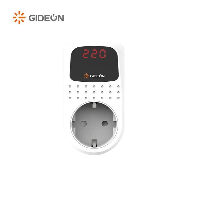 واقي الجهد المنزلي GD-V098-G مع المعيار الألماني للاستخدام المنزلي في ثلاجة التلفزيون