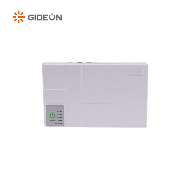 GD-DC002-DC1018P بقيادة 8800mAh/10400mAh Mini DC UPS مع اللون الأبيض