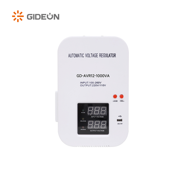 GD-AVR12 500VA-5000VA Wall Mount AC مثبتات الجهد التلقائي للمنزل