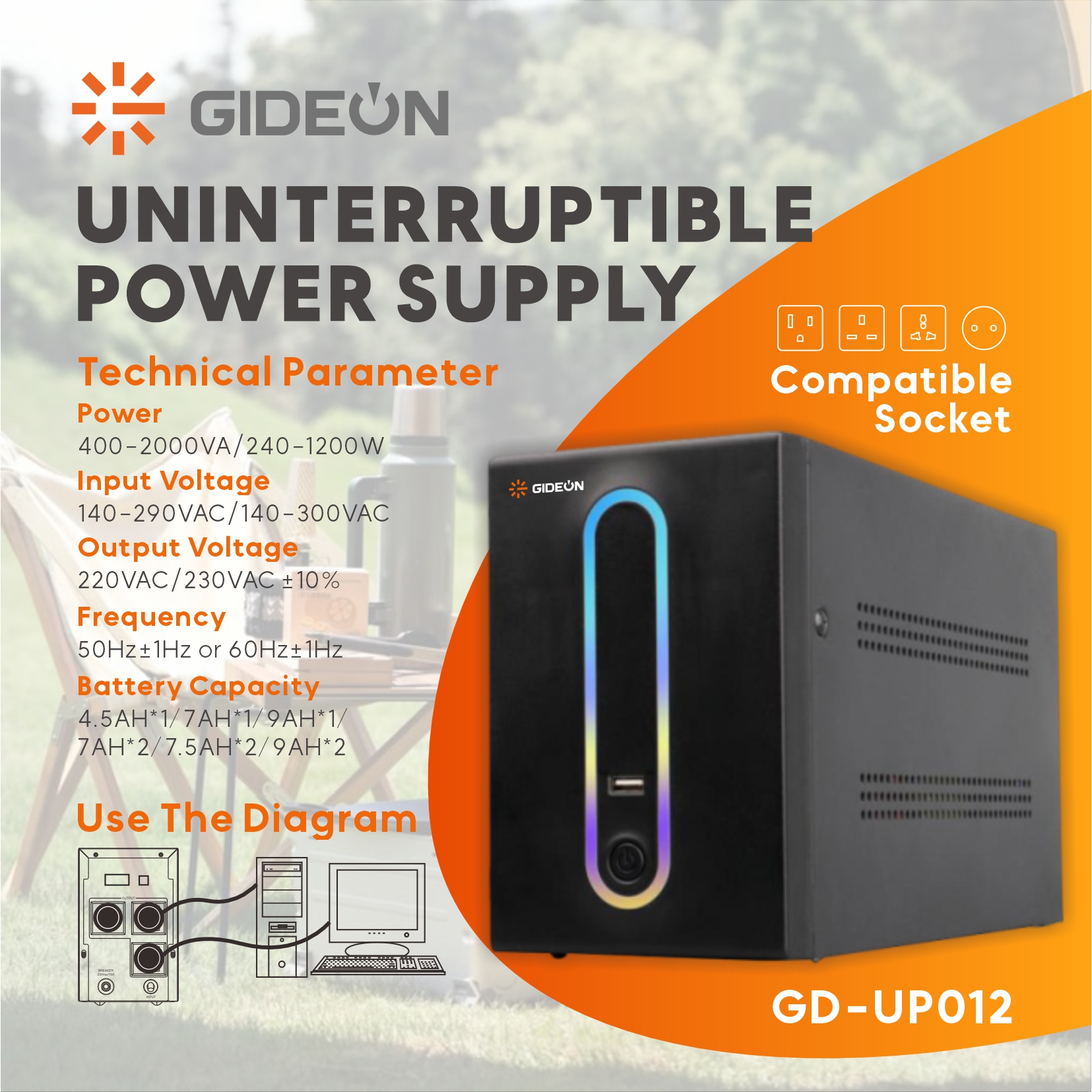 AC UPS Protection - GD -UP012