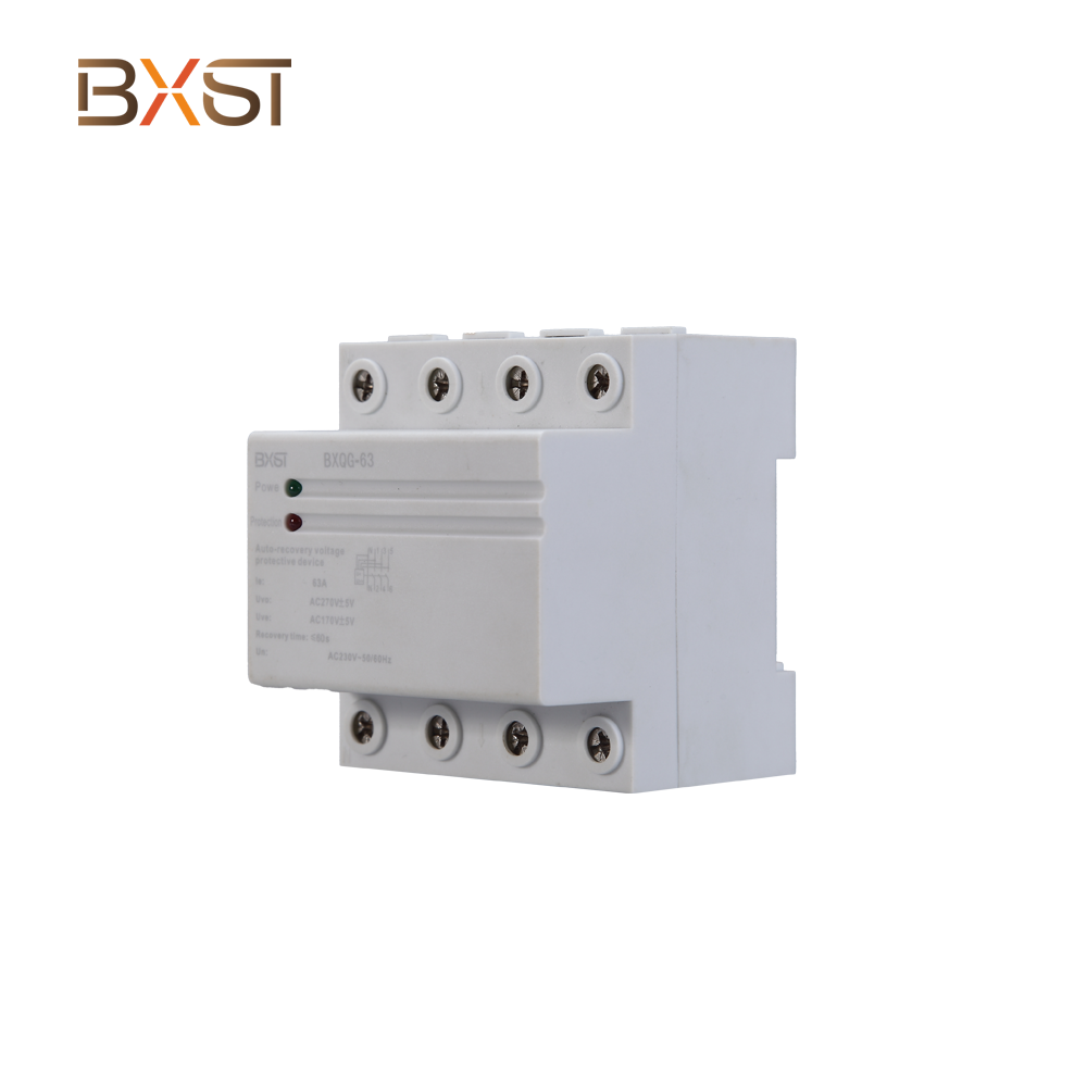 BXST DIN RAIL 230V 63A 3 Phase Voltage Protector V002