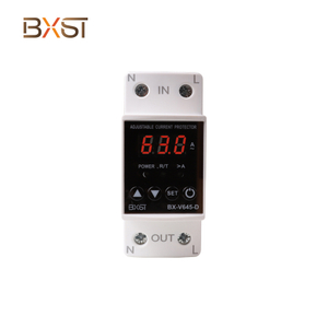 BXST AC220V 40/63A Over/Under Endage/Current Protector DIN Rail